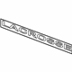 GM 22849025 Nameplate, Rear