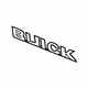 GM 22849015 Nameplate, Rear
