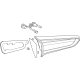 GM 42790333 Backup Lamp, Driver Side