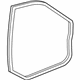 GM 25820205 Weatherstrip On Body, Passenger Side