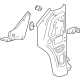 GM 26517885 Panel, Front Body Hinge Pillar GM 26517885 Panel, Front Body Hinge Pillar