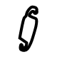 GM 23188597 Upper Center Pillar Trim Spring, Driver Side GM 23188597 Upper Center Pillar Trim Spring, Driver Side
