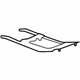 GM 25905699 Trim Plate, Silver, Front GM 25905699 Trim Plate, Silver, Front