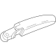 GM 26422711 Arm, Rear Window Wiper