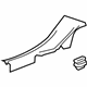 GM 84429616 Rear Sill Plate, Jet Black, Passenger Side GM 84429616 Rear Sill Plate, Jet Black, Passenger Side