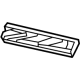 GM 84763213 Nameplate, Black GM 84763213 Nameplate, Black