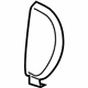 GM 22925348 Side Trim, Driver Side GM 22925348 Side Trim, Driver Side