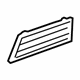 GM 15896196 Air Grille, Titanium, Passenger Side GM 15896196 Air Grille, Titanium, Passenger Side