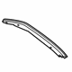 GM 22876017 Front Weatherstrip, Driver Side