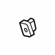 GM 11610769 Upper Center Pillar Trim Retainer, Rear GM 11610769 Upper Center Pillar Trim Retainer, Rear