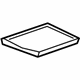 GM 20836917 Lower Retainer Mat, Passenger Side GM 20836917 Lower Retainer Mat, Passenger Side