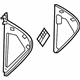 GM 22929175 Side Cover, Black, Passenger Side GM 22929175 Side Cover, Black, Passenger Side