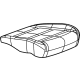 GM 85139480 Cushion Cover, Black, Front