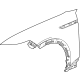 GM 85036439 Fender Assembly-Front GM 85036439 Fender Assembly-Front