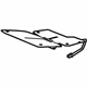 GM 13508733 Seat Cushion Heater, Front