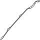 GM 19317251 Antenna Cable GM 19317251 Antenna Cable