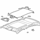 GM 84259701 Headliner, Black GM 84259701 Headliner, Black