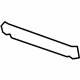 GM 25964007 Front Trim Inner Cover, Titanium, Driver Side
