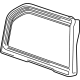 GM 85550291 Molding, Seat Back Cushion, Lower Passenger Side GM 85550291 Molding, Seat Back Cushion, Lower Passenger Side