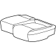 GM 42395143 Cushion Cover, Rear GM 42395143 Cushion Cover, Rear