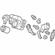 GM 13509995 Caliper, Rear Passenger Side GM 13509995 Caliper, Rear Passenger Side