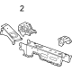 GM 84207575 Crossmember Assembly, Passenger Side
