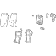 GM 84756944 Armrest Assembly, Black, Front Center GM 84756944 Armrest Assembly, Black, Front Center