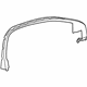 GM 23216779 Upper Molding, Front Passenger Side GM 23216779 Upper Molding, Front Passenger Side