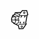 GM 23287825 Control Module, Rear Driver Side GM 23287825 Control Module, Rear Driver Side