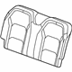GM 23369466 Seat Back Cover, Red, Rear