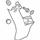 GM 22910111 Front Trim, Titanium, Driver Side
