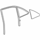 GM 23315194 Quarter Glass, Passenger Side