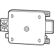 GM 86553735 Sensor, Cruise Control, Rear GM 86553735 Sensor, Cruise Control, Rear