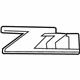 GM 25798302 Decal, Charcoal, Rear GM 25798302 Decal, Charcoal, Rear