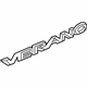 GM 20913790 Nameplate, Rear