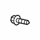 GM 19316841 Fender Liner Clip, Front GM 19316841 Fender Liner Clip, Front