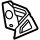 GM 26540528 Bracket, Front Fender, Lower