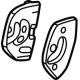 GM 86508798 Bracket-Rear Seat Armrest