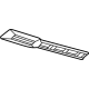 GM 87847902 Plate, Rear Quarter Panel, Black GM 87847902 Plate, Rear Quarter Panel, Black