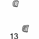 GM 95083312 Armrest Cover