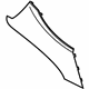 GM 9073449 Side Trim Panel GM 9073449 Side Trim Panel