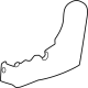 GM 26416496 Cover, Folding Rear Seat