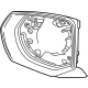 GM 84642795 Bezel, Rear Driver Side GM 84642795 Bezel, Rear Driver Side