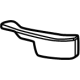 GM 85510626 Deflector, Front Fender, Black GM 85510626 Deflector, Front Fender, Black
