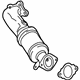 GM 12668175 Catalytic Converter, Driver Side