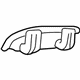 GM 22620527 Handle, Outside, Black, Driver Side GM 22620527 Handle, Outside, Black, Driver Side