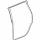 GM 84507988 Surround Weatherstrip, Rear Driver Side GM 84507988 Surround Weatherstrip, Rear Driver Side