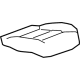 GM 84245108 Cushion Cover, Brown, Front GM 84245108 Cushion Cover, Brown, Front
