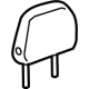 GM 84593769 Headrest, Brown, Front GM 84593769 Headrest, Brown, Front