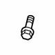 GM 92289841 Outer Belt Assembly Bolt GM 92289841 Outer Belt Assembly Bolt